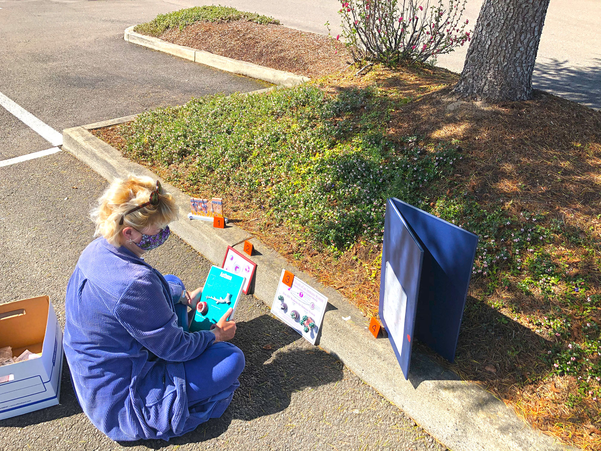 If we can do it safely, we are trying to get videos at locations where you may encounter this content in the future. With masks, cleaning wipes, and a social distancing plan, we are cautiously venturing outside.